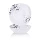 ZOEY sada misiek z porcelánu 2ks 1050ml