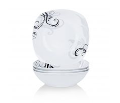ZOEY sada misiek z porcelánu 4ks 1050ml