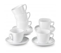ESMER Sada šálok s podšálkami 6x 220ml