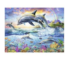 Diamantové maľovanie Delfíny 1