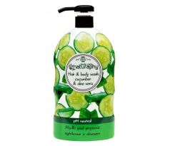 Naturaphy Sprchový gél 2v1 Uhorka a Aloe Vera 1000ml