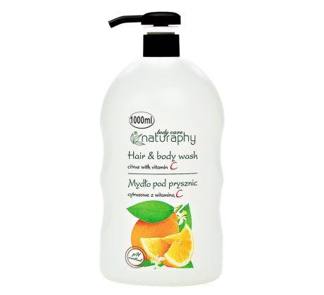 Naturaphy Sprchový gél 2v1 Citrusový s vitamínom C 1000ml