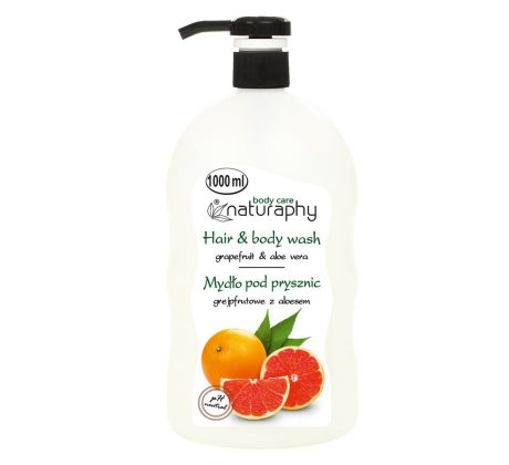 Naturaphy Sprchový gél 2v1 Grapefruit a Aloe vera 1000ml