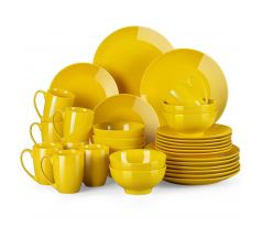 DS Bright Yellow 32-dielna porcelánová jedálenská sada