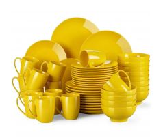 DS Bright Yellow 48-dielna porcelánová jedálenská sada