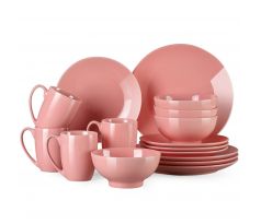 DS Pink 16-dielna porcelánová jedálenská sada