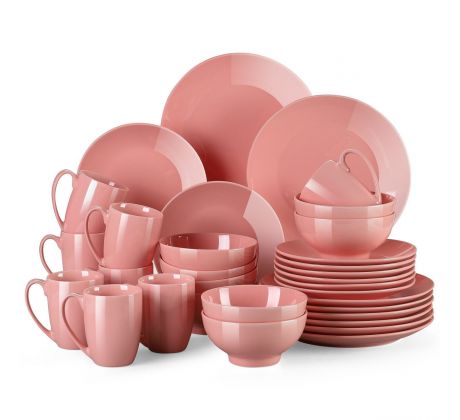 DS Pink 32-dielna porcelánová jedálenská sada