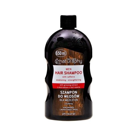 Naturaphy Kofeínový šampón pre mužov na posilnenie vlasov 650ml