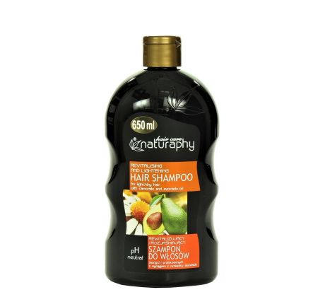 Naturaphy Revitalizačný šampón pre vlasy suché a bez objemu harmanček avokádo 1000 ml