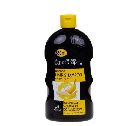 Naturaphy Banánový šampón pre vlasy suché a bez objemu 650 ml