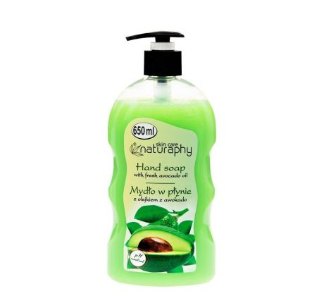 Naturaphy Tekuté mydlo s avokádovým olejom 650 ml