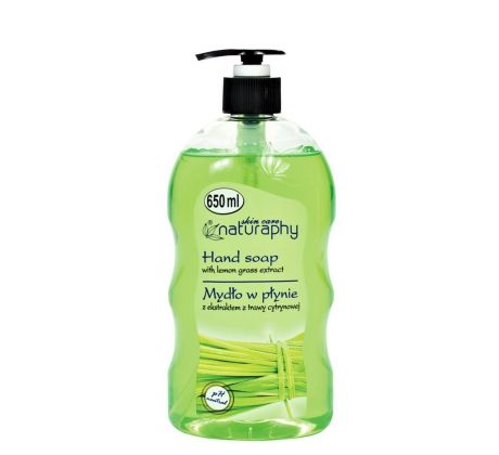 Naturaphy Tekuté mydlo Citrónová tráva 650 ml