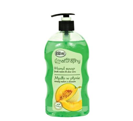 Naturaphy Tekuté mydlo Melón Aloe vera 650ml