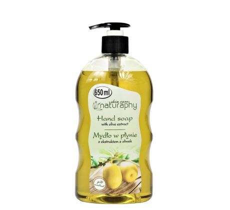 Naturaphy Tekuté mydlo s olivovým extraktom 650 ml