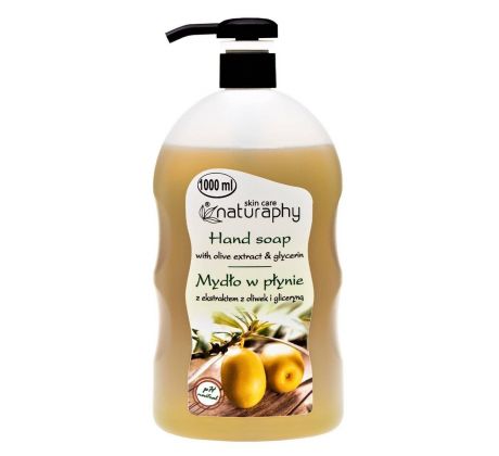 Naturaphy Tekuté mydlo s olivovým extraktom 1000 ml