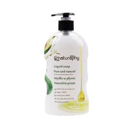 Naturaphy Eco Tekuté mydlo s avokádovým olejom 650 ml