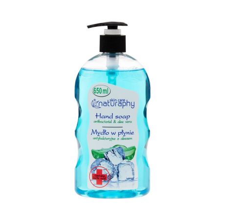 Naturaphy Antibakteriálne tekuté mydlo s Aloe vera 650 ml