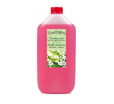 Naturaphy Veľmi penivé tekuté mydlo Konvalinka Aloe vera 5 l