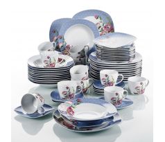 HANNAH 60 dielna jedálenská sada z porcelánu