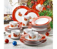 Christmas Deer 60-dielna jedálenská súprava