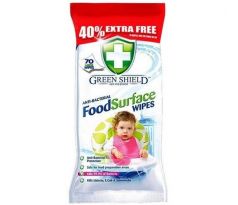 Green Shield 4v1 čistiace obrúsky Food Surface 70 ks