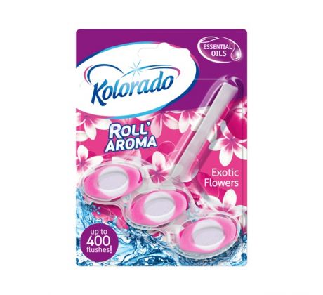 Kolorado Roll Aroma WC blok Exotické kvety 51 g