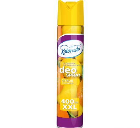 Kolorado Deo Spray osviežovač vzduchu Citrusový 400 ml