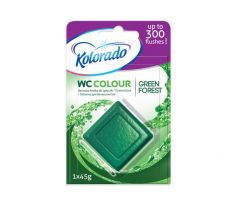Kolorado Farbiaca kocka do splachovača Green Forest 45 g