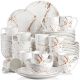 GOLD SPLASH White 48 dielna porcelánová jedálenská sada