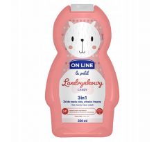 On Line Le Petit detský sprchový gél 3v1 Candy 350 ml