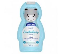 On Line Le Petit detský sprchový gél 3v1 Cream 350 ml