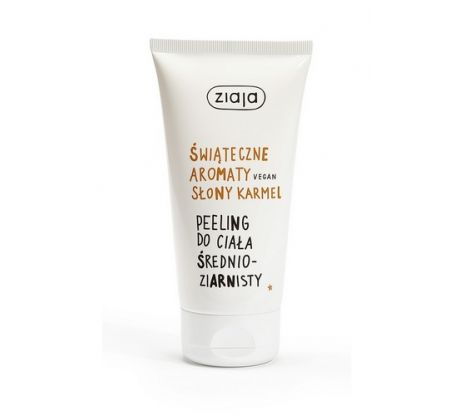 Ziaja Slaný karamel Telový peeling stredne zrnitý 160 ml