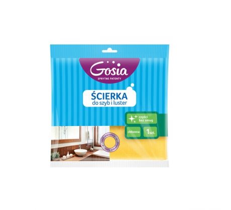 Gosia Utierka z mikrovlákna na okná a zrkadlá 41 x 38 cm 1 ks
