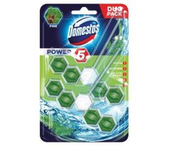 Domestos Power 5 tuhý WC blok Pine 2 x 55 g