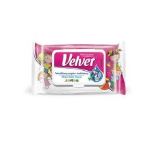 Velvet Junior Vlhčený toaletný papier 42 ks