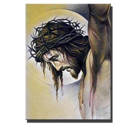 Diamantové maľovanie Trpiaci Ježiš