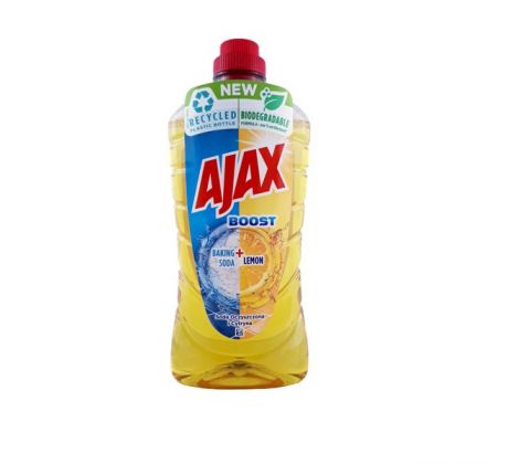 Ajax Boost Sóda a Citrón univerzálny čistiaci prostriedok 1l