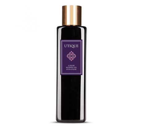 Luxusný sprchový gél UTIQUE Oud & Ruža 200ml