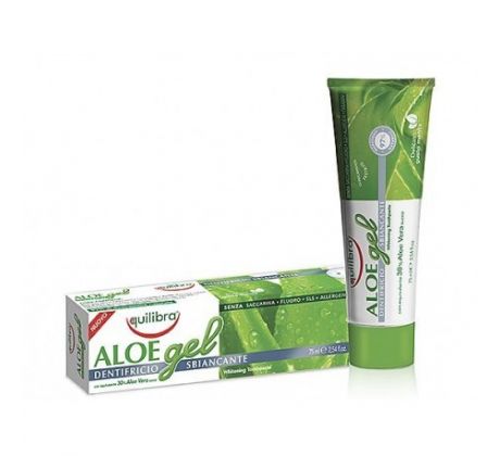 Equilibra Aloe Gel Bieliaca zubná pasta 75 ml