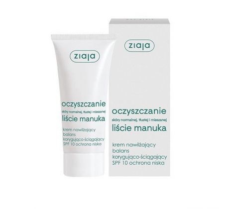 Ziaja Manuka SPF 10 denný pleťový krém 50 ml