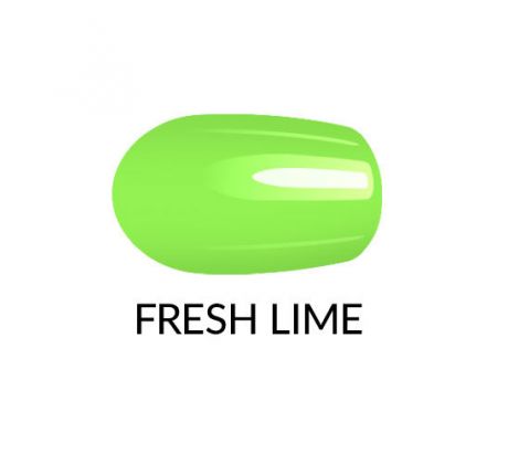 Federico Mahora Make Up Lak na nechty Gel Finish FRESH LIME 11 ml