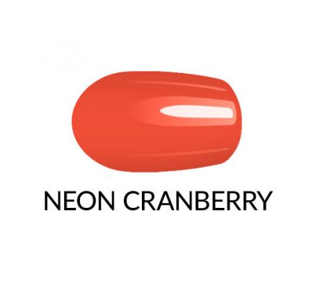 Federico Mahora Make Up Lak na nechty Gel Finish NEON CRANBERRY 11 ml