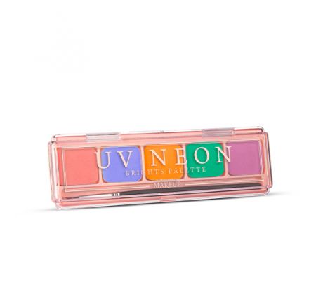 Federico Mahora Make Up UV Neon Brights Palette Pink farby na tvár 11,1 g