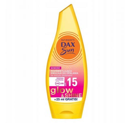 Dax Sun Rozjasňujúca emulzia na opaľovanie SPF15 175 ml