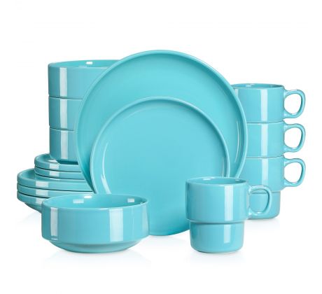DSK Light Blue 48 dielna porcelánová jedálenská sada