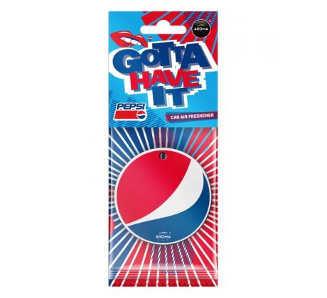 MTM Aroma Car Pepsi logo závesný osviežovač do auta