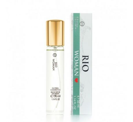 Global Cosmetics 209 RIO WOMAN parfumovaná voda dámska 33 ml