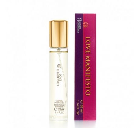 Global Cosmetics 218 LOVE MANIFESTO parfumovaná voda dámska 33 ml