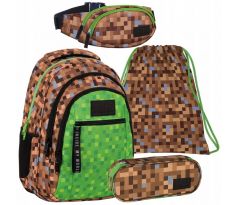 BackUp Pixely Školská sada 4v1