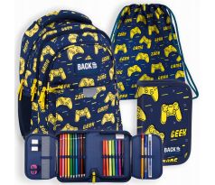 BackUp Game pad Školská sada 3v1
